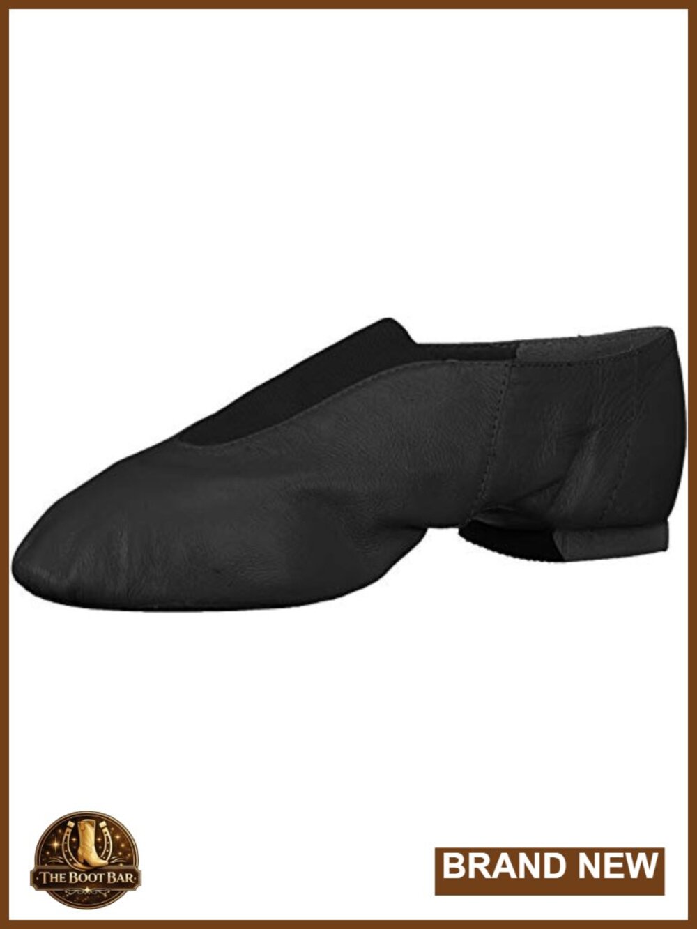 Bloch Super Jazz Leather Split Sole Slip-On Dance Shoes